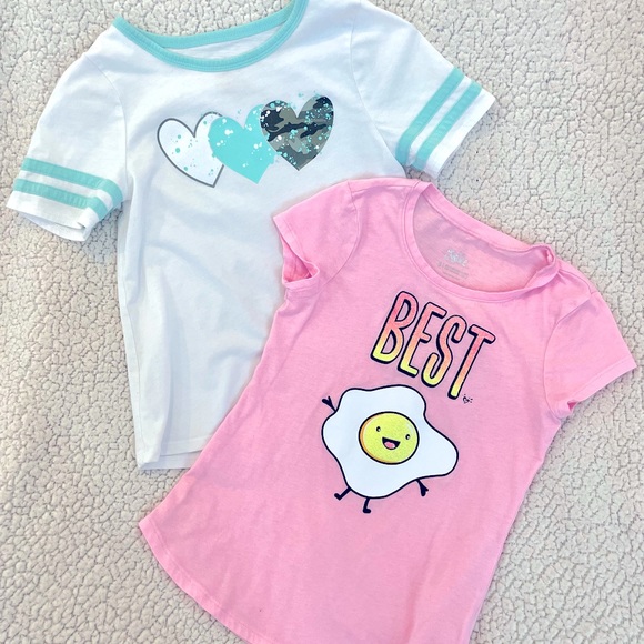 Justice T-shirt Bundle (Sz 8) - Picture 1 of 2